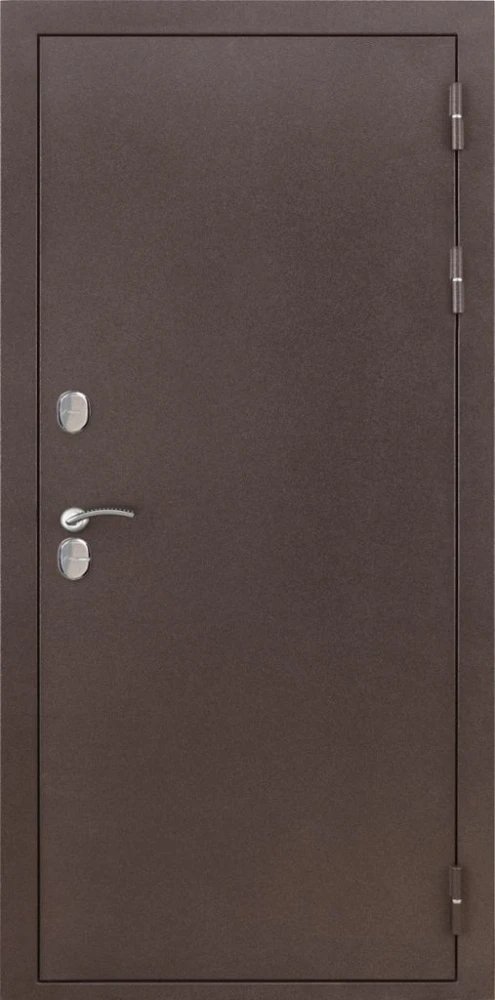 Входная дверь ДвериПРО Термо медный антик ФЛЗ-649 Капучино (зеркало) DPRO226100 внешняя сторона