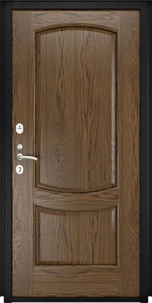 Входная дверь ДвериПРО L-45 Лаура-2 (16мм, светлый мореный дуб) DPRO197016 внутренняя сторона