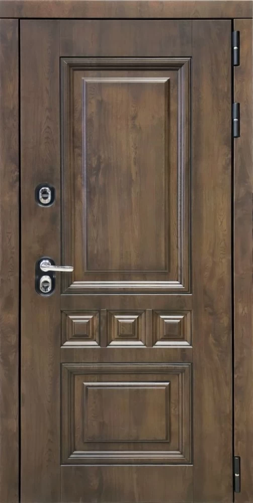 Входная дверь ДвериПРО Аура ФЛ-256 (10мм, бетон пепельный) DPRO195380 внешняя сторона