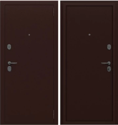 Дверь Браво Север-7 Антик Медный/Антик Медный