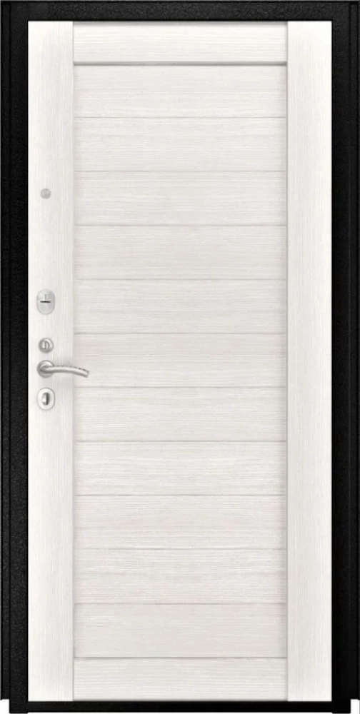 Входная дверь ДвериПРО Д-68 СБ-3 листв. бел. (21 беленый дуб) DPRO196775 внутренняя сторона