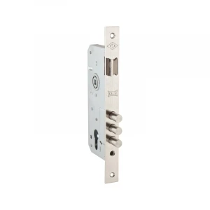 Корпус врезного замка с защёлкой 152/3MR (45 mm) w/b (никель)