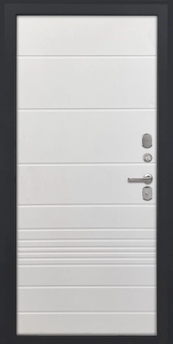 Входная дверь Модель L - 49 ФЛ-700 (10мм, ясень белый) внутренняя сторона